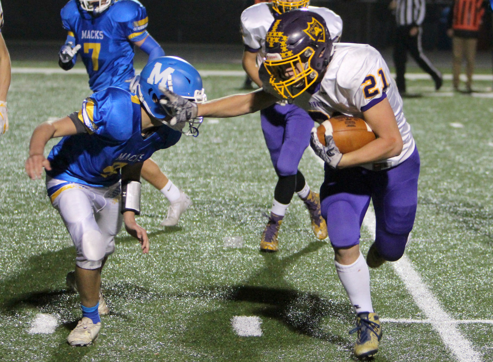Gilman at McDonell football 11-5-20